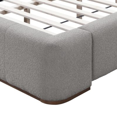 Harrod 60" Queen Platform Bed in Mushroom 13 Harrod 60" Queen Platform Bed in Mushroom 101-078Q-MSH 101 078Q MSH 5