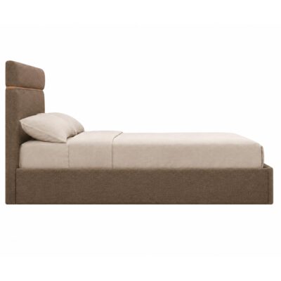 Aniza 54" Double Platform Bed with Drawer in Brown 11 Aniza 54" Double Platform Bed with Drawer in Brown 101-156D-BRN 101 156D BRN 3