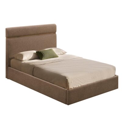 Aniza 60" Queen Platform Bed with Drawer in Brown 101-156Q-BRN 101 156Q BRN 2