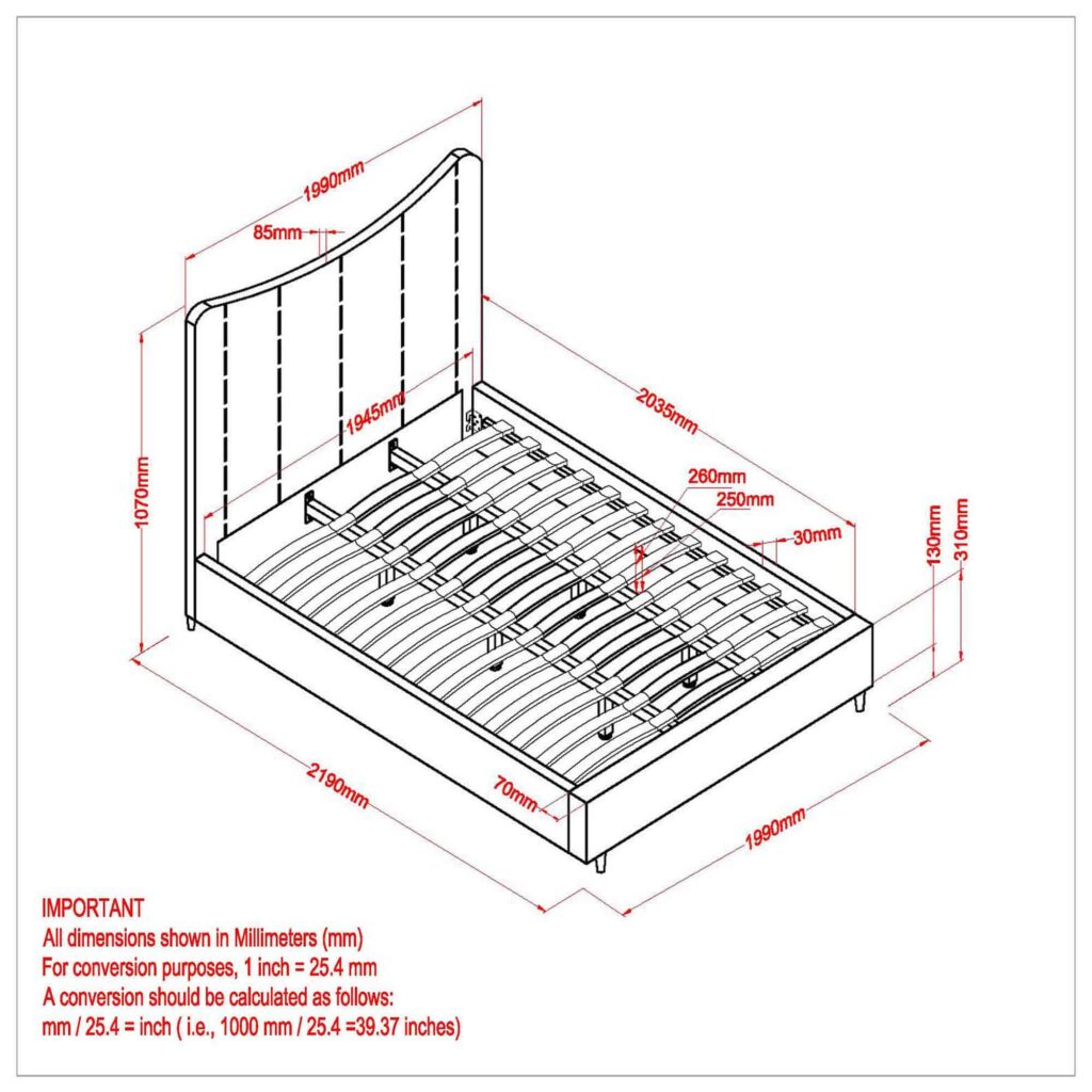 Rimo 78" King Platform Bed in Grey - Image 8