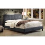 Rimo 60" Queen Platform Bed in Grey 101-268Q-GY 101 268Q GY 1