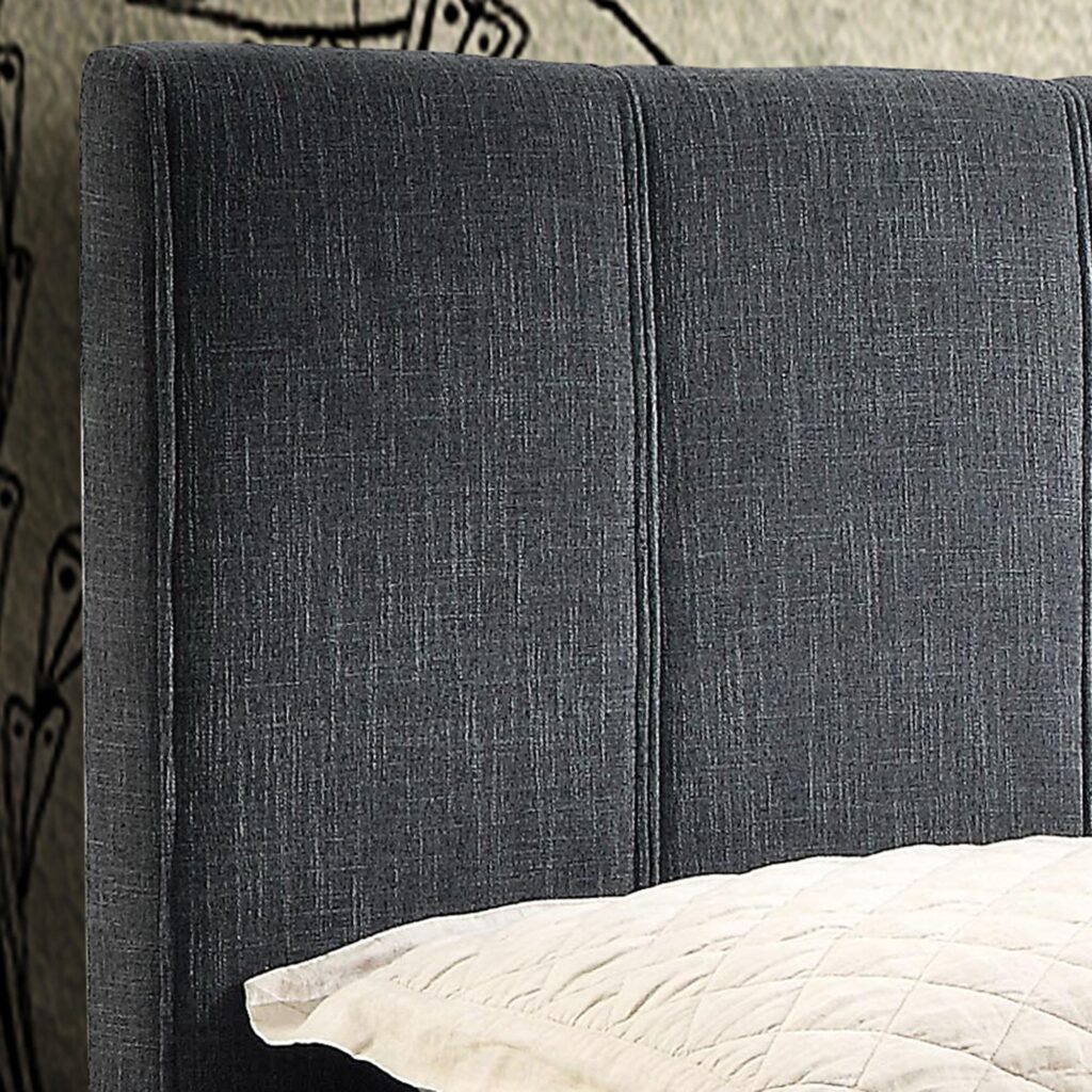Rimo 60" Queen Platform Bed in Grey - Image 4