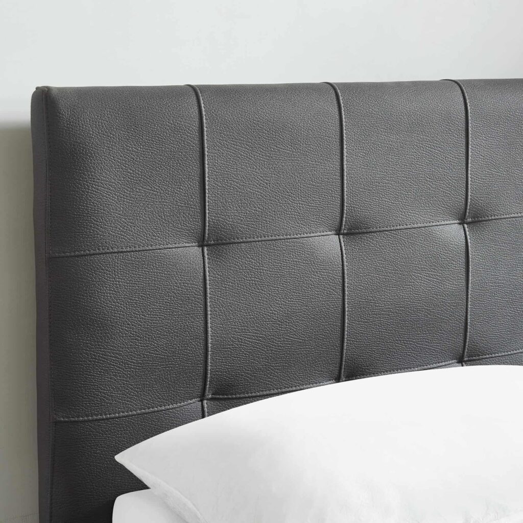 Extara 78" King Platform Bed w/Storage in Grey - Image 5