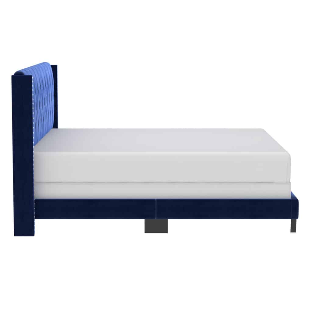 Gunner 78" King Bed in Blue 101-299K-NAV 101 299K NAV 4