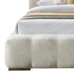 Pasha 60" Queen Platform Bed in Beige Pearl 101-647Q-BEG 101 647Q BEG 5
