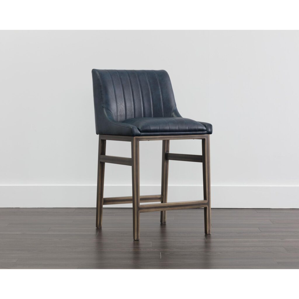 Halden Counter Stool - Vintage Blue - Image 4
