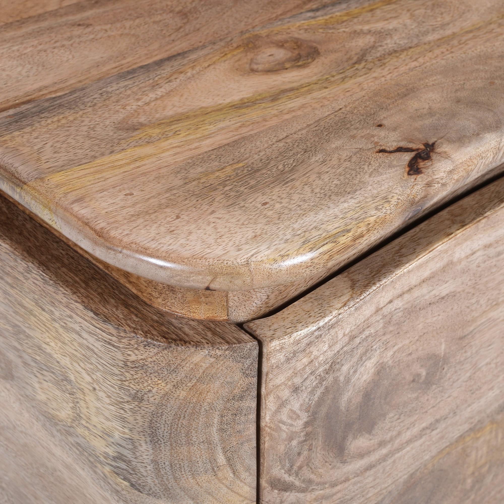 Akhila 2 Drawer Accent Table in Natural 6 Akhila 2 Drawer Accent Table in Natural - Image 6
