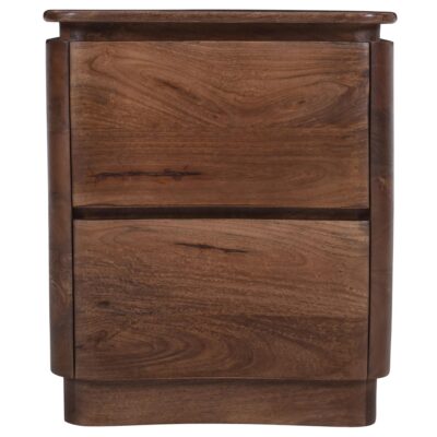 Akhila 2 Drawer Accent Table in Walnut 11 Akhila 2 Drawer Accent Table in Walnut 102-070WAL 102 070WAL 3