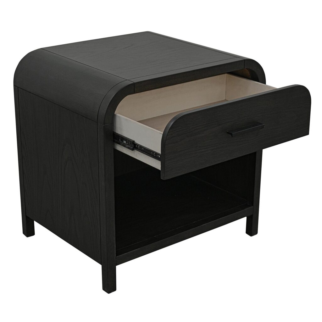 Bowman 1 Drawer Accent Table in Dark Walnut - Image 3