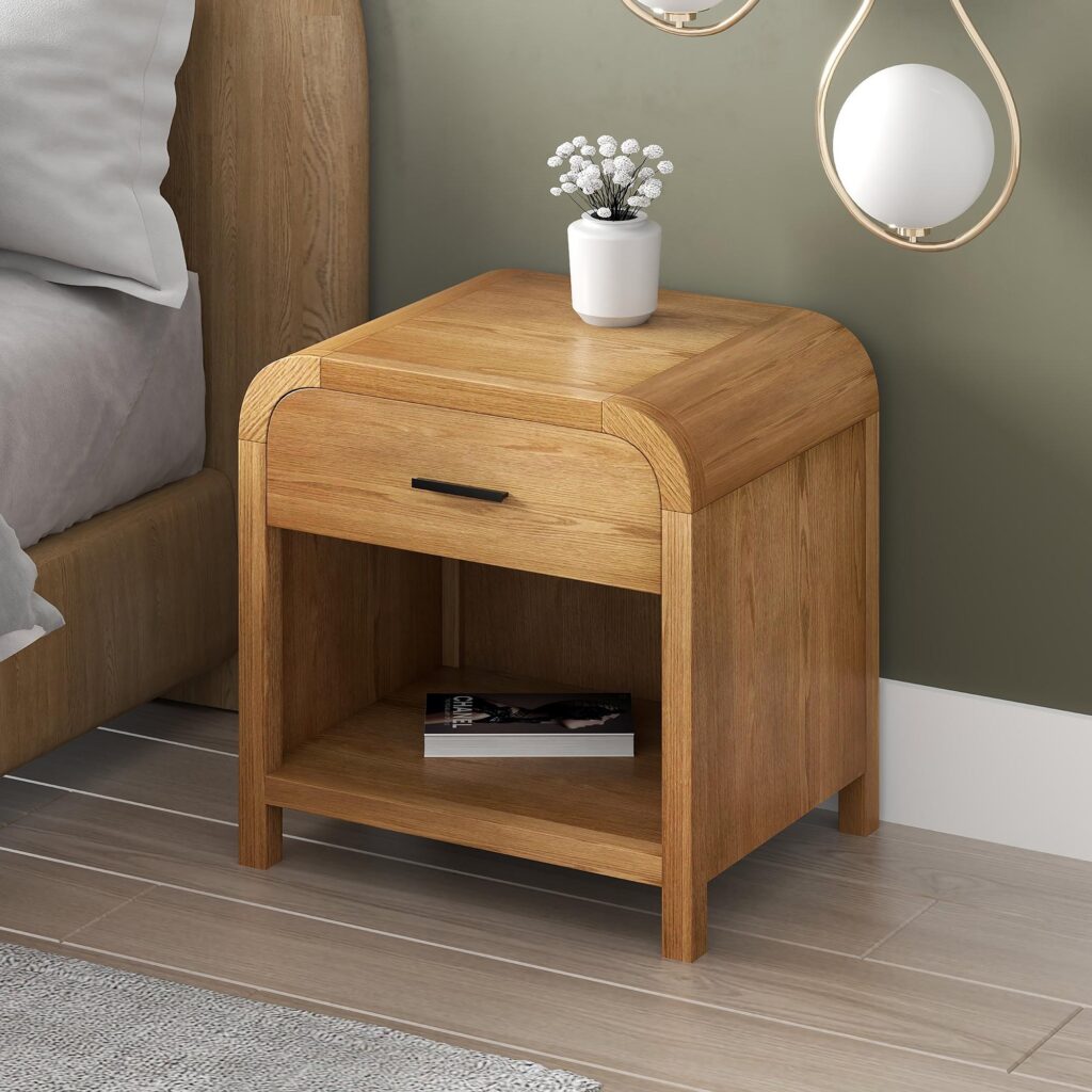 Bowman 1 Drawer Accent Table in Natural - Image 2