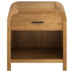 Bowman 1 Drawer Accent Table in Natural 102-281NAT 102 281NAT 4