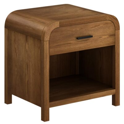 Bowman 1 Drawer Accent Table in Walnut