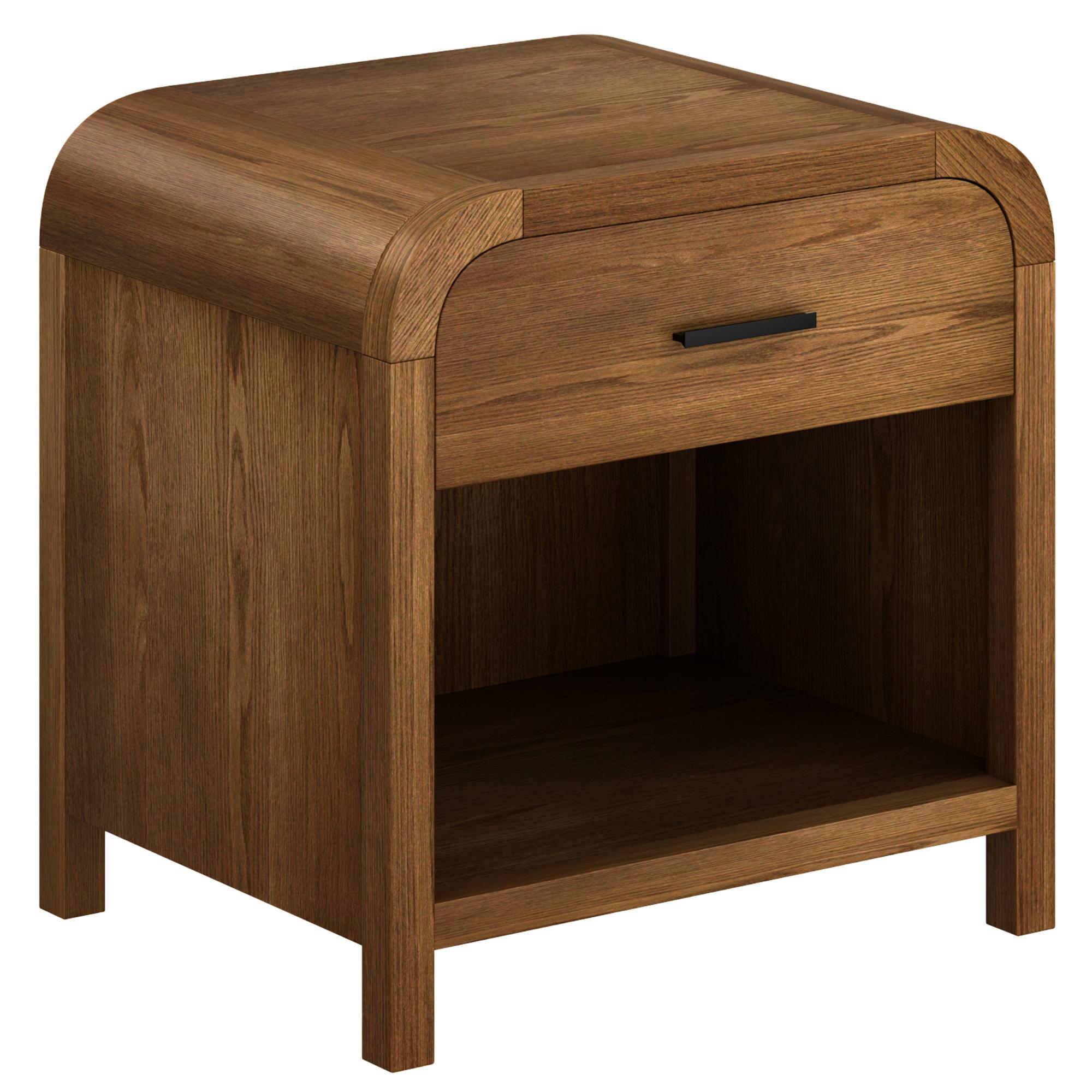 Bowman 1 Drawer Accent Table in Walnut 1 Bowman 1 Drawer Accent Table in Walnut
