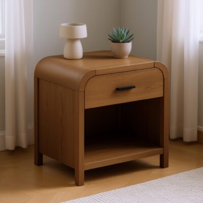 Bowman 1 Drawer Accent Table in Walnut 9 Bowman 1 Drawer Accent Table in Walnut 102-281WAL 102 281WAL 1