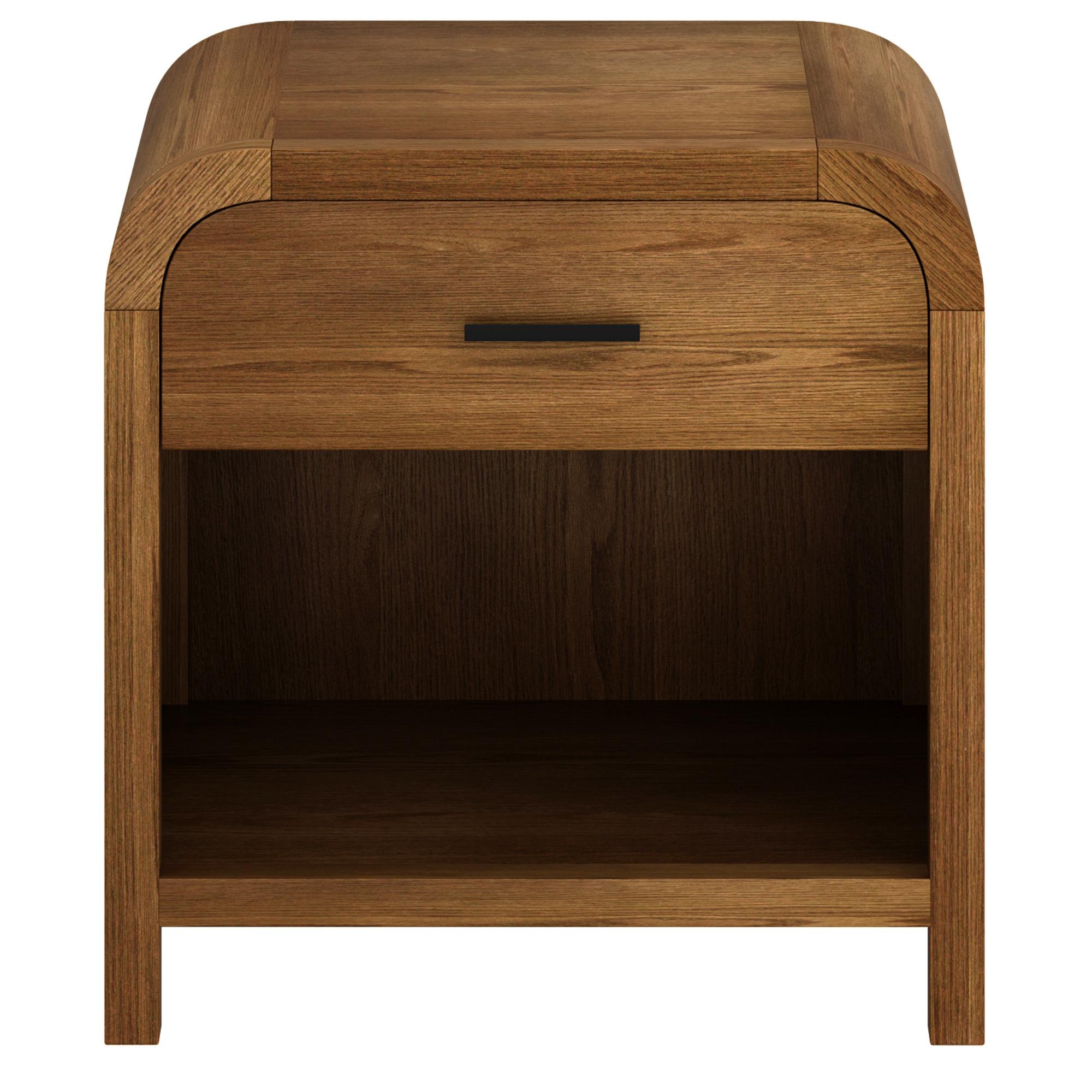 Bowman 1 Drawer Accent Table in Walnut 5 Bowman 1 Drawer Accent Table in Walnut - Image 5