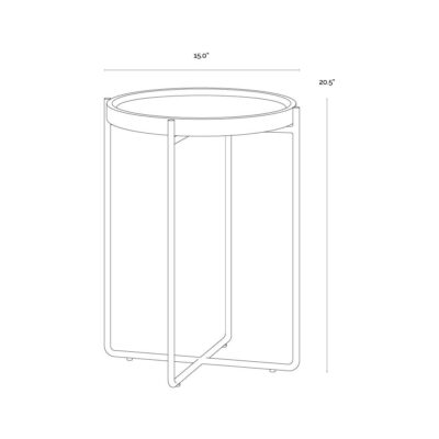 Liv End Table 102096 102096 4