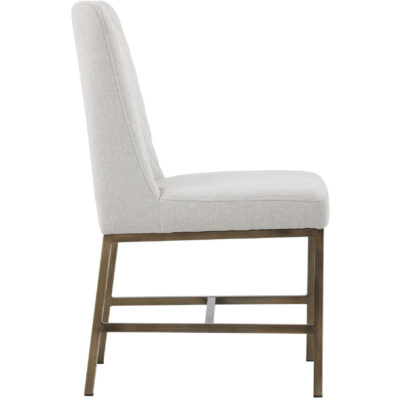Leighland Dining Chair - Light Grey 102250 102250 LEIGHLAND DINING CHAIR WHITE 2
