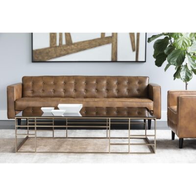 Donnie Sofa - Tobacco Tan 8 Donnie Sofa - Tobacco Tan 102507 102507 DONNIE SOFA TOBACCO TAN 5