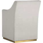 Zane Wheeled Lounge Chair - Piccolo Prosecco 102675 102675 ZANE WHEELED LOUNGE CHAIR 3