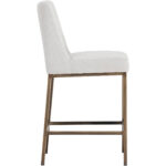 Leighland Counter Stool - Light Grey 102822 102822 LEIGHLAND COUNTER STOOL LIGHT GREY 2