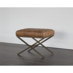 Wisconsin Stool - Tobacco Tan 102836 102836 WISCONSIN BENCH 5