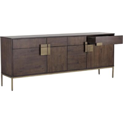 Jade Sideboard - Antique Brass - Dark Mango 102927 102927 JADE SIDEBOARD 2