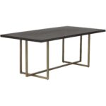 Jade Dining Table - Antique Brass - Dark Mango - 79" 102928 102928 JADE DINING TABLE 2