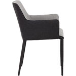 Renee Dining Armchair - Armour Grey / Dark Slate 103158 103158 RENEE ARMCHAIR 2