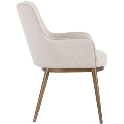 Franklin Dining Armchair - Beige Linen 8 Franklin Dining Armchair - Beige Linen 103197 103197 FRANKLIN DINING CHAIR 2