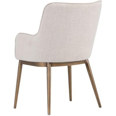 Franklin Dining Armchair - Beige Linen 9 Franklin Dining Armchair - Beige Linen 103197 103197 FRANKLIN DINING CHAIR 3