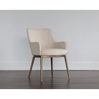 Franklin Dining Armchair - Beige Linen 10 Franklin Dining Armchair - Beige Linen 103197 103197 FRANKLIN DINING CHAIR 5