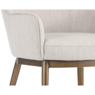 Franklin Dining Armchair - Beige Linen 11 Franklin Dining Armchair - Beige Linen 103197 103197 FRANKLIN DINING CHAIR 6