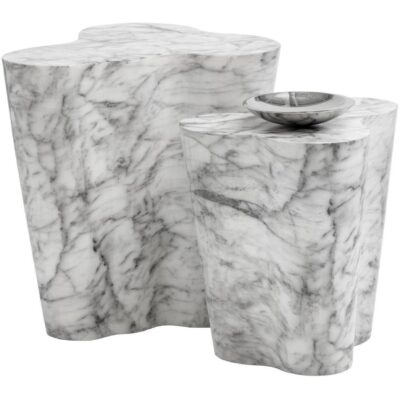 Ava End Table - Small - Marble Look 103310 103310 AVA END TABLE SMALL 11