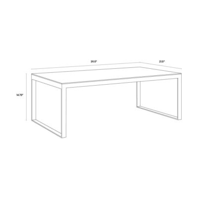 Evert Coffee Table - Low 7 Evert Coffee Table - Low 103445 103445 4