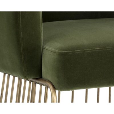 Gala Dining Armchair - Forest Green 103499 103499 GALA DINING CHAIR 6