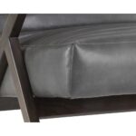 Peyton Lounge Chair - Cantina Magnetite 103522 103522 PEYTON LOUNGE CHAIR MAGNETITE LEATHER 6