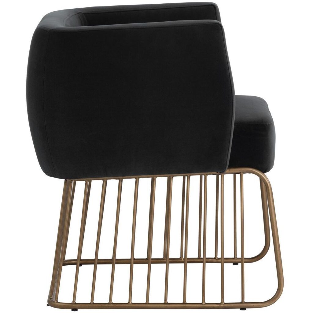 Gala Dining Armchair - Shadow Grey - Image 3