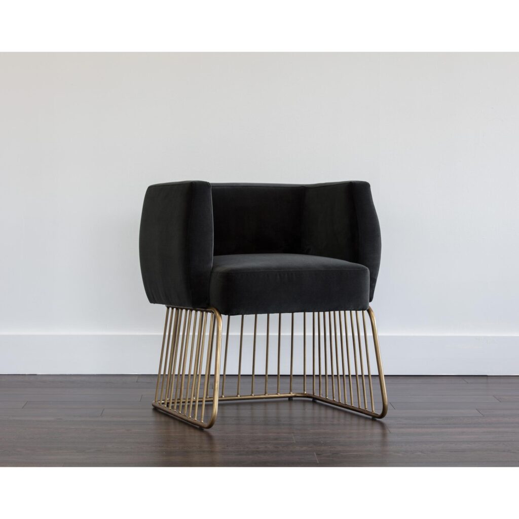 Gala Dining Armchair - Shadow Grey - Image 5
