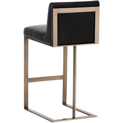 Dean Barstool - Antique Brass - Cantina Black 17 Dean Barstool - Antique Brass - Cantina Black 103798 103798 DEAN BARSTOOL 3
