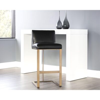 Dean Barstool - Antique Brass - Cantina Black 19 Dean Barstool - Antique Brass - Cantina Black 103798 103798 DEAN BARSTOOL 5