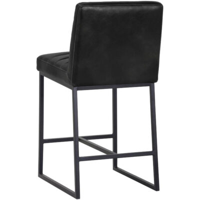 Spyros Counter Stool - Coal Black 9 Spyros Counter Stool - Coal Black 103899 103899 SPYROS COUNTER STOOL COAL BLACK 3