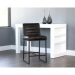 Spyros Counter Stool - Coal Black 103899 103899 SPYROS COUNTER STOOL COAL BLACK 5