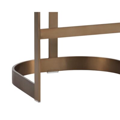 Beaumont Counter Stool - Antique Brass - Cantina Black 12 Beaumont Counter Stool - Antique Brass - Cantina Black 104014 104014 BEAUMONT COUNTER STOOL BLACK 7