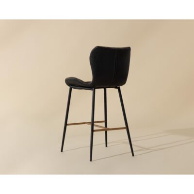 Lyla Counter Stool - Antique Black 104032 104032 LYLA COUNTER STOOL ANTIQUE BLACK 3