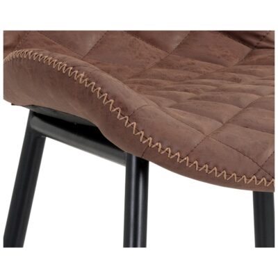 Lyla Counter Stool - Antique Brown 104034 104034 LYLA COUNTER STOOL CHAMPAGNE GOLD ANTIQUE BROWN 6