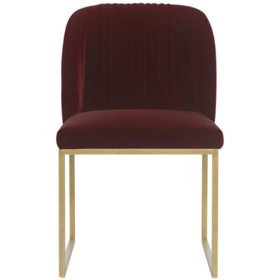 Nevin Dining Chair - Merlot 104141 104141 NEVIN DINING CHAIR MERLOT 1