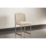Nevin Dining Chair - Polo Club Muslin 104142 104142 NEVIN DINING CHAIR ANTONIO PORCELAIN 5