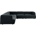 Darren Modular - Right Armchair - Smokescreen 104232 104232 DARREN SECTIONAL RIGHT ARM CHAIR SMOKE GREY 14