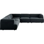 Darren Modular - Right Armchair - Smokescreen 104232 104232 DARREN SECTIONAL RIGHT ARM CHAIR SMOKE GREY 16