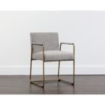Balford Dining Armchair - Arena Cement 104339 104339 BALFORD ARMCHAIR ARENA CEMENT 5